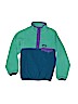Patagonia 100% Polyester Teal Fleece Jacket Size 5 - 6 - photo 1