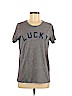 Lucky Brand Gray Short Sleeve T-Shirt Size M - photo 1