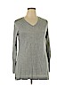 Apt. 9 Gray Pullover Sweater Size XL - photo 1