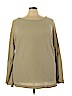 L Love Green Long Sleeve Top Size 3X - photo 1