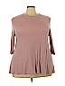 ModCloth Pink 3/4 Sleeve Top Size 3X - photo 1