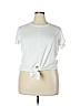 Madewell 100% Cotton Ivory Short Sleeve Top Size XXL - photo 1