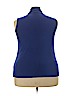 J.M. Fleurette Blue Sleeveless Top Size 3X - photo 2