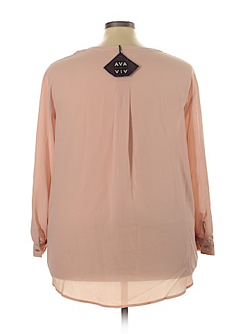 Ava & Viv Long Sleeve Blouse (view 2)