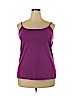 Lane Bryant 100% Cotton Purple Tank Top Size 18 - 20 Plus - photo 1