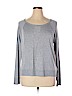 Apt. 9 Gray Long Sleeve Top Size XL - photo 1