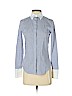 Club Monaco Blue Long Sleeve Blouse Size XS - photo 1