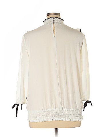 New York & Company Long Sleeve Blouse (view 2)