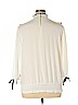 New York & Company White Long Sleeve Blouse Size XL - photo 2