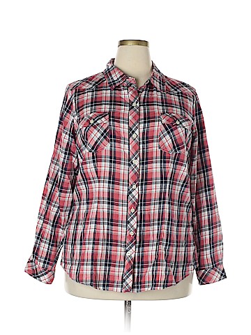 Torrid Long Sleeve Button-Down Shirt (view 1)