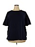 Ava & Viv Blue Short Sleeve Top Size 2X - photo 1