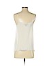 H&M 100% Polyester Ivory Short Sleeve Blouse Size 4 - photo 2