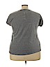 Just Be... Gray Short Sleeve Top Size 3X - photo 2