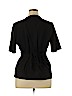 Ann Taylor Factory Black Short Sleeve Top Size XL - photo 2