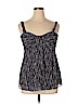 Nine West 100% Polyester Brown Sleeveless Blouse Size 14 - photo 1