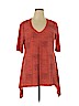 Preston & York 100% Polyester Red Short Sleeve Top Size XL - photo 1