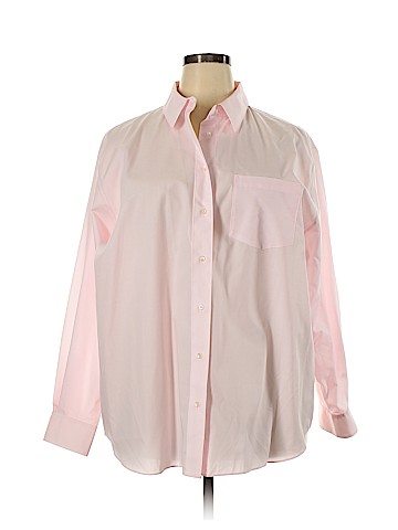 Foxcroft Long Sleeve Button-Down Shirt (view 1)