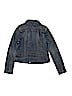 Joe Fresh Solid Blue Denim Jacket Size 10 - photo 2