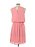 H&M 100% Polyester Pink Casual Dress Size 10 - photo 2