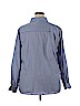 Foxcroft Blue Long Sleeve Button-Down Shirt Size 18 - photo 2
