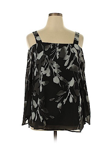 DressBarn Long Sleeve Blouse (view 1)