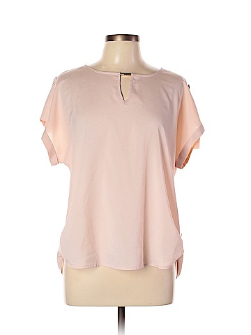 Calvin Klein Short Sleeve Blouse (view 1)