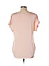 Calvin Klein 100% Polyester Pink Short Sleeve Blouse Size L - photo 2