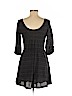 Charlotte Russe Gray Casual Dress Size M - photo 2