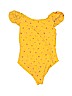 Forever 21 Yellow Bodysuit Size M - photo 2