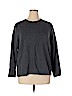 Talbots 100% Cotton Gray Pullover Sweater Size XL - photo 1