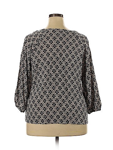 Valerie Bertinelli 3/4 Sleeve Blouse (view 2)