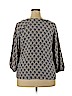 Valerie Bertinelli 100% Rayon Blue 3/4 Sleeve Blouse Size 2X - photo 2