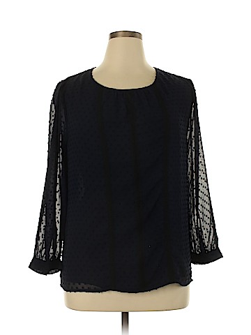 J. Crew Factory Store Long Sleeve Blouse (view 1)