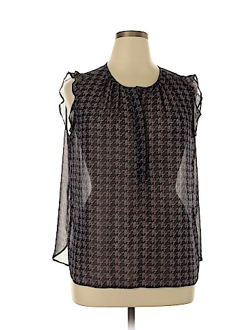 Ann Taylor Factory Short Sleeve Blouse (view 1)