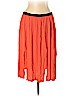 Topshop 100% Viscose Orange Casual Skirt Size 12 - photo 1