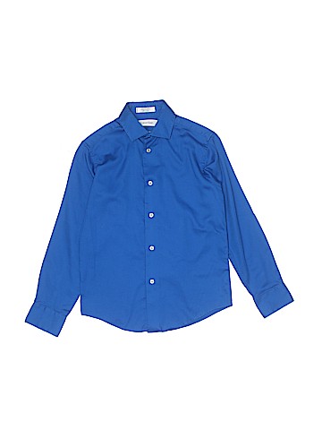 Calvin Klein Long Sleeve Button-Down Shirt (view 1)