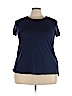 Lane Bryant Blue Short Sleeve Top Size 18 - 20 Plus - photo 1