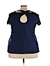 Lane Bryant Blue Short Sleeve Top Size 18 - 20 Plus - photo 2