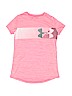 Under Armour 100% Polyester Pink Active T-Shirt Size M (youth) - photo 1