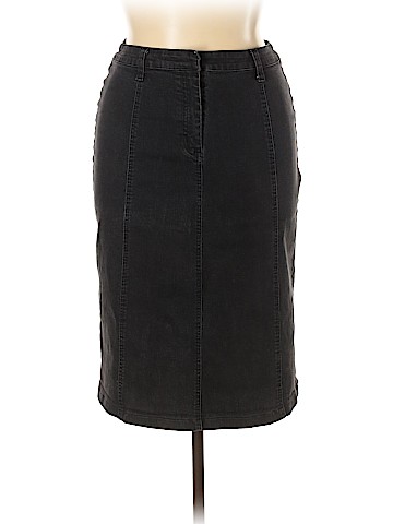 Christopher & Banks Denim Skirt (view 1)