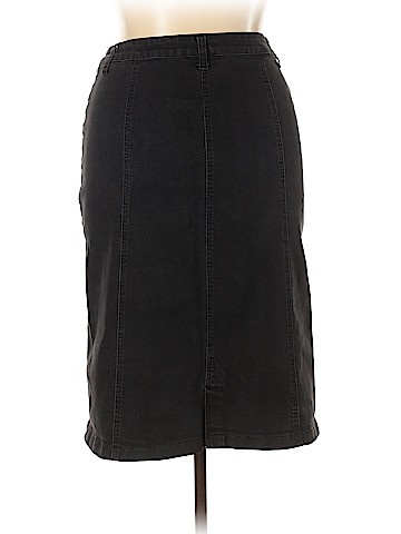 Christopher & Banks Denim Skirt (view 2)