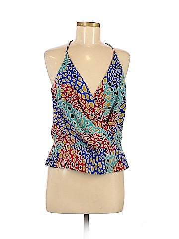 Trina Turk Sleeveless Silk Top (view 1)