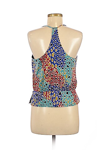 Trina Turk Sleeveless Silk Top (view 2)