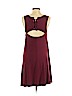 American Eagle Outfitters Burgundy Casual Dress Size XXS - photo 2