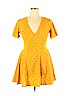 Zaful 100% Polyester Yellow Casual Dress Size XL - photo 1