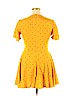 Zaful 100% Polyester Yellow Casual Dress Size XL - photo 2