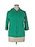 Style&Co 100% Cotton Green Zip Up Hoodie Size XL - photo 1