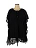 Old Navy 100% Cotton Black Short Sleeve Blouse Size XXL - photo 1
