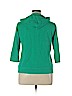 Style&Co 100% Cotton Green Zip Up Hoodie Size XL - photo 2