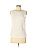 H&M Ivory Short Sleeve Blouse Size 8 - photo 1